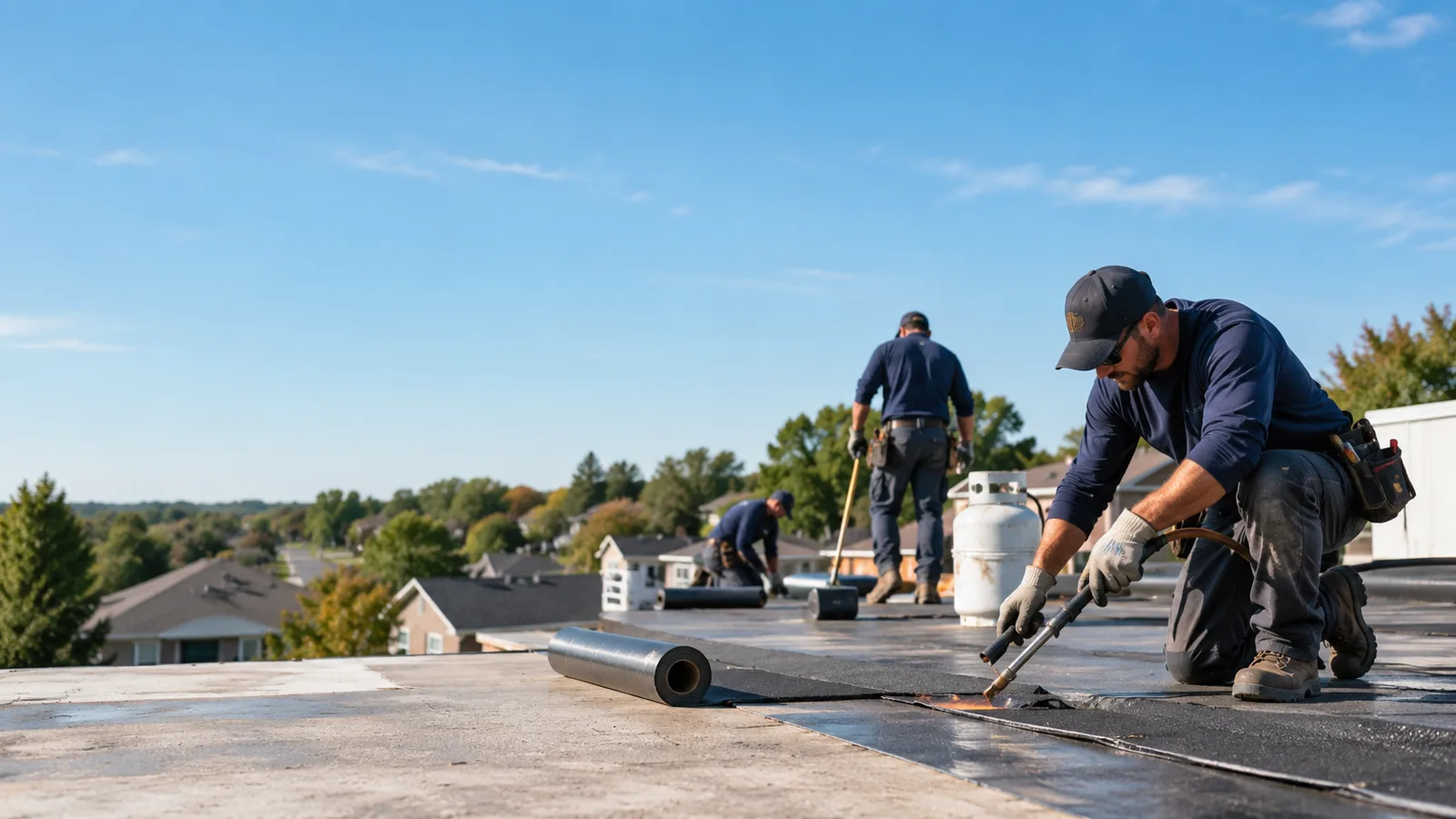 Flat Roof Leak Repair providers in Bradford, IL